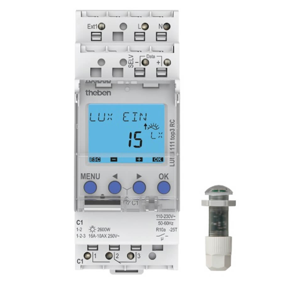 Bộ điều khiển mức độ ánh sáng THEBEN LUNA 111 top3 EL